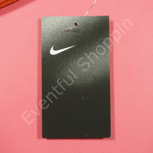 Nike Clemson Tigers Jacket Mens M Orange Hoodie Side Line Full Zip Football New - Picture 10 of 10